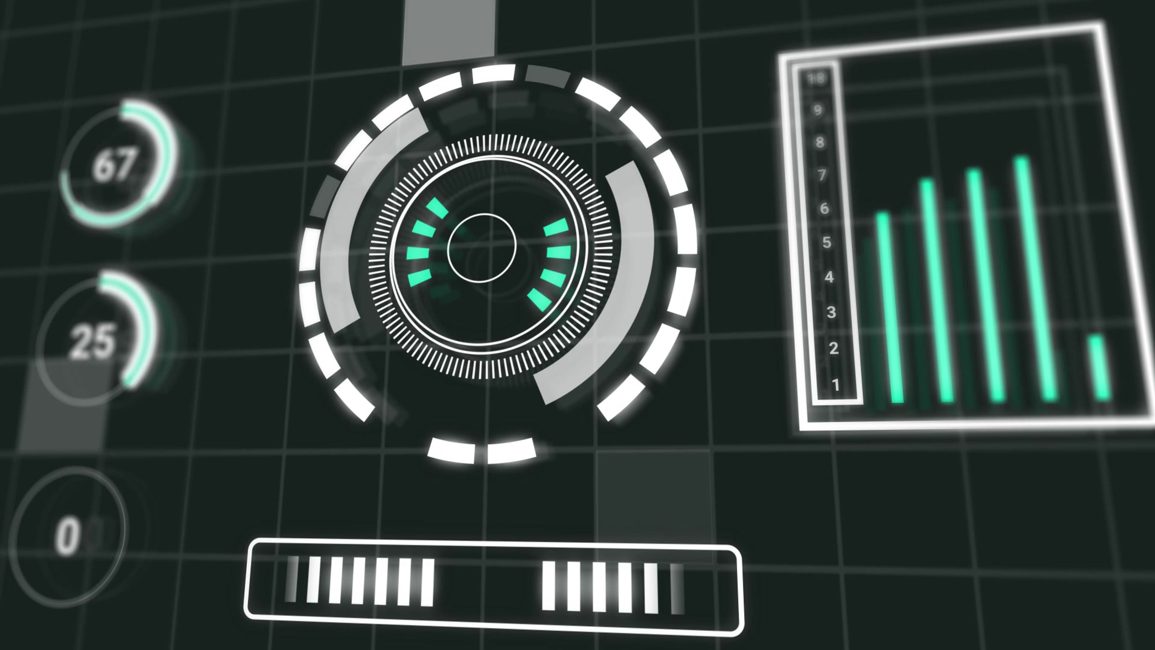 Futuristic HUD Animation